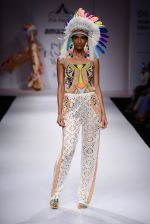 Model walk the ramp for Pia Pauro on day 4 of Amazon India Fashion Week on 28th March 2015 (142)_5517f76fe9855.JPG