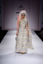 Model walk the ramp for Pia Pauro on day 4 of Amazon India Fashion Week on 28th March 2015 (162)_5517f7a94d7a2.JPG