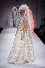 Model walk the ramp for Pia Pauro on day 4 of Amazon India Fashion Week on 28th March 2015 (166)_5517f7b4d236b.JPG