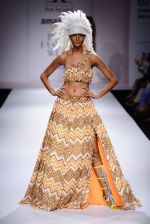 Model walk the ramp for Pia Pauro on day 4 of Amazon India Fashion Week on 28th March 2015 (202)_5517f80c9c0ba.JPG