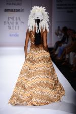Model walk the ramp for Pia Pauro on day 4 of Amazon India Fashion Week on 28th March 2015 (208)_5517f815a7060.JPG