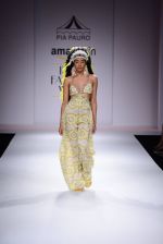 Model walk the ramp for Pia Pauro on day 4 of Amazon India Fashion Week on 28th March 2015 (209)_5517f81677a85.JPG