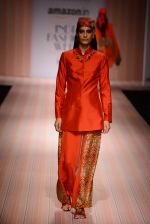 Model walk the ramp for Ashima Leena on day 4 of Amazon India Fashion Week on 28th March 2015 (134)_5518f34b79092.JPG
