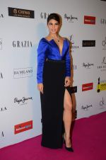Jacqueline Fernandez at Grazia young fashion awards red carpet in Leela Hotel on 15th April 2015 (2499)_5530a1234e005.JPG