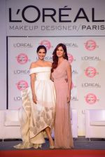 Katrina Kaif and Sonam Kapoor with l_oreal Paris unveil Matte or Gloss as the beauty trend for Cannes 2015 on 25th april 2015 (125)_553c92d003176.JPG