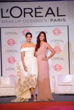 Katrina Kaif and Sonam Kapoor with l_oreal Paris unveil Matte or Gloss as the beauty trend for Cannes 2015 on 25th april 2015 (145)_553c92dd18a09.JPG