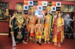 Aarya Babbar , Nirbhay Wadhwa, Ishan Bhanushali, Gagan Malik & Deblina Chatterjee at the launch of Sankat Mochan Mahabali Hanuman_55407fb9f33b4.jpg