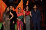 Anushka Sharma, Ranbir Kapoor, Kiron Kher, Karan Johar, Malaika Arora Khan on the sets of India_s Got Talent in Filmcity, Mumbai on 28th April 2015 (34)_554084795e44e.JPG