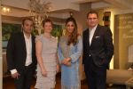 Raj Anand, Elodie Renaud, Gauri Khan and Frederic Bougeard at Hi tea at Gauri Khan_s space for Maison & Objet in Khar, Mumbai on 29th April 2015 (2)_55421666957db.jpg