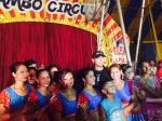 Sonu Nigam with artists of Rambo Circus_5549b299eaa0f.jpg