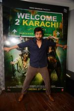 Jackky Bhagnani at Welcome to Karachi promotions in Honey Homes on 13th May 2015 (48)_55543af835a39.JPG
