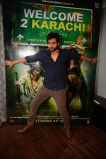 Jackky Bhagnani at Welcome to Karachi promotions in Honey Homes on 13th May 2015 (50)_55543afaa199d.JPG