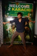 Jackky Bhagnani at Welcome to Karachi promotions in Honey Homes on 13th May 2015 (51)_55543afd496b1.JPG