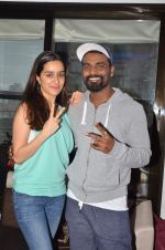 Shraddha Kapoor, Remo D Souza snapped singing a song for ABCD - Any Body Can Dance - 2 on 23rd June 2015 (24)_558a647b71e63.JPG