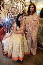 Rinke Khanna, Dimple Kapadia at Abu Jani Sandeep Khosla unveiled their latest collection- VARANASI at the opening of BMW India Bridal Fashion Week on 7th Aug 2015 (20)_55c5d6490d8aa.JPG