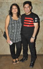 Devina & Raj Malhotra at the screening of Hollywood movie Transporter Refuelled hosted by Joe Rajan at Light Box Theatre._55e93eb440214.JPG