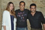 Vindu Dara Singh with wife Dina & Joe Rajan at the screening of Hollywood movie Transporter Refuelled at Light Box Theatre.2_55e93ecc2b9df.JPG