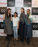 Fashion designer Pallavi Mohan ( of Not So Serious) with models showcasing her capsule collection at VIFF 2015 final round_ The St. Regis Mumbai _7th Sept 15_55ee7cb149659.JPG