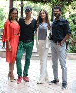 Lara Dutta, Akshay Kumar, Amy Jackson, Prabhu Deva at Singh is Bling press meet in Delhi on 28th Sept 2015 (79)_56093ef787990.jpg