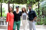 Lara Dutta, Akshay Kumar, Amy Jackson, Prabhu Deva at Singh is Bling press meet in Delhi on 28th Sept 2015 (81)_56093f3790211.jpg