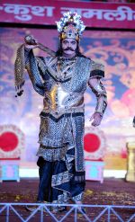 Surender Pal- Ravan Role Play in Luv Kush Ram Leela 2_561a1a4f7590e.jpg