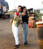 arjun bijlani & nidhi subaiah in the still from movie Direct Ishq_56b2f7d9c5bd5.jpg