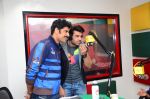 Manish Paul, Sikander Kher at Tere bin laden 2 at Radio Mirchi studio to promote their film on 15th Feb 2016 (7)_56c2e8d8a61e6.JPG