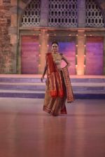 Model walk the ramp for Shaina NC Show at Make in India show at Prince of Wales Musuem with latest Bridal Couture in Mumbai on 17th Feb 2016 (2)_56c5795f0bac8.JPG