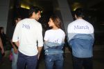 Alia Bhatt, Sidharth Malhotra and Fawad Khan promote Kapoor N Sons after they return from Bangalore on 12th March 2016 (19)_56e551d72dee4.JPG