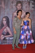 Shraddha Kapoor, Tiger Shroff at Baaghi trailer Launch on 14th March 2016 (75)_56e7ee48d62d6.JPG