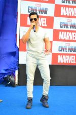 Varun Dhawan at Marvel_s Captain America promotions on 21st April 2016 (11)_571a05cd814c8.JPG