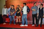 Riteish Deshmukh, Sajid Nadiadwala, Jacqueline Fernandez, Mika Singh, Abhishek Bachchan, Akshay Kumar at the Launch of the song Taang Uthake from the film Housefull 3 on 6th May 2016 (81)_572dfe99b8617.JPG