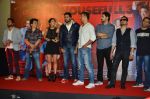 Riteish Deshmukh, Sajid Nadiadwala, Jacqueline Fernandez, Mika Singh, Abhishek Bachchan, Akshay Kumar at the Launch of the song Taang Uthake from the film Housefull 3 on 6th May 2016 (83)_572dfdb4b5598.JPG