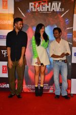 Vicky Kaushal, Sobhita Dhulipala, Nawazuddin Siddiqui at the Trailer launch of Raman Raghav 2.0 in Mumbai on 10th May 2016 (44)_5732eb3d0837d.JPG