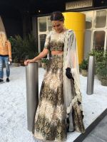 Neha Dhupia Wearing Payal Singhal n Anmol jewelry for a wedding function in NYC on 12th May 2016 (10)_5735adec2d623.jpg