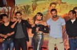 John Abraham, Varun Dhawan, Jacqueline Fernandez, Akshay Khanna, Sajid Nadiadwala at the Trailer Launch of Dishoom in Mumbai on 1st June 2016 (434)_574fda0420ef7.JPG