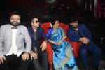 Asha Bhosle, Pritam Chakraborty, Mika Singh, Wajid on the sets of SAREGAMA on 21st June 2016 (45)_57694cb132114.JPG