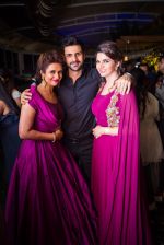 Vivek Dahiya and his sister and Divyanka Tripathi at Divyanka-Vivek_s Happily Ever After Party in Mumbai on 14th july 2016_57892380c5d2d.jpg