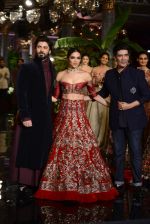 Deepika Padukone, Manish Malhotra, Fawad Khan during the FDCI India Couture Week 2016 at the Taj Palace on July 21, 2016 (13)_57903de4c59e6.JPG