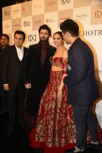 Deepika Padukone, Manish Malhotra, Fawad Khan during the FDCI India Couture Week 2016 at the Taj Palace on July 21, 2016 (26)_57903dec7633c.JPG