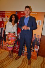Brett Lee and Tannishtha Chatterjee promote their upcoming film Unindian on 26th July 2016 (58)_579851e17e2f2.JPG