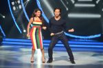 Jacqueline Fernandez and Tiger Shroff during the promotion of film A Flying Jatt on the sets of reality dance show Jhalak Dikhhla Jaa season 9 in Mumbai, India on August 2 2016
