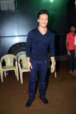 Tiger Shroff during the promotion of film A Flying Jatt on the sets of reality dance show Jhalak Dikhhla Jaa season 9 in Mumbai, India on August 2 2016