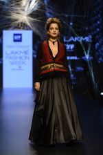 Kangana Ranaut walk the ramp for Tarun Tahiliani Show at Lakme Fashion Week 2016 on 23rd Aug 2016