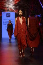 Model walk the ramp for Tarun Tahiliani Show at Lakme Fashion Week 2016 on 23rd Aug 2016