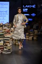 Jacqueline Fernandez walk the ramp for Rajesh Pratap Singh Show at Lakme Fashion Week 2016 on 27th Aug 2016 (19)_57c2db202c52c.JPG