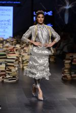 Jacqueline Fernandez walk the ramp for Rajesh Pratap Singh Show at Lakme Fashion Week 2016 on 27th Aug 2016 (27)_57c2db49aebbd.JPG