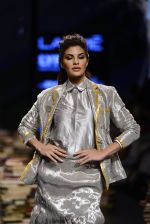 Jacqueline Fernandez walk the ramp for Rajesh Pratap Singh Show at Lakme Fashion Week 2016 on 27th Aug 2016 (32)_57c2db601c8e6.JPG