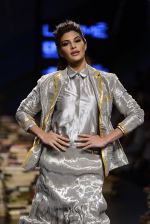 Jacqueline Fernandez walk the ramp for Rajesh Pratap Singh Show at Lakme Fashion Week 2016 on 27th Aug 2016 (36)_57c2db75e41ae.JPG