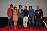 Aashim Gulati, Neha Sharma, Aditya Seal, Bhushan Kumar, Krishan Kumar, Ajay Kapoor at the Audio release of Tum Bin 2 on 14th Sept 2016 (96)_57da43aa7920e.JPG